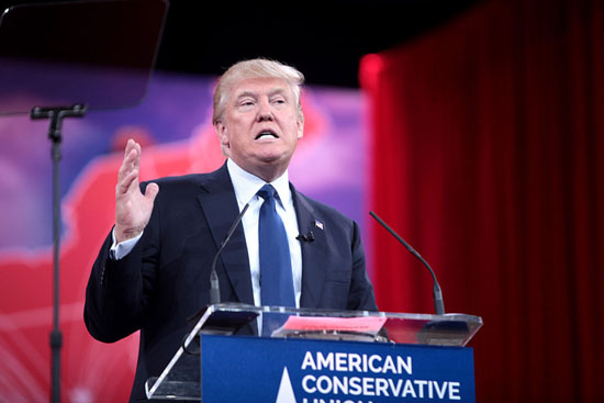 Donald Trump speaking at CPAC 2015 in Washington, DC (Gage Skidmore/CC-BY-SA 3.0)