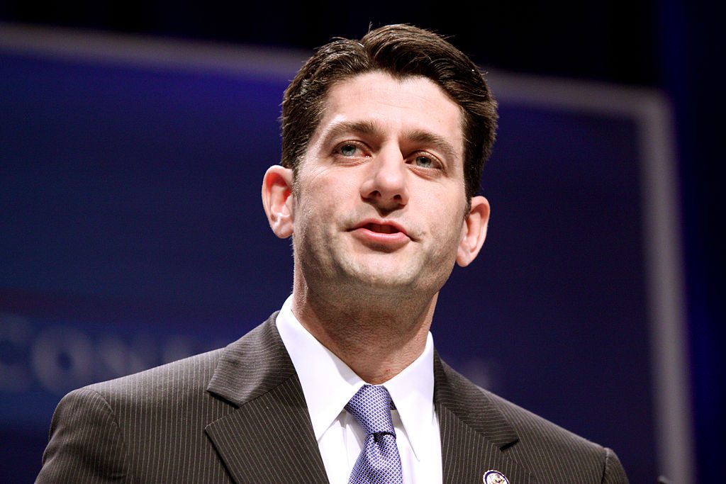 Paul Ryan speaking at CPAC in Washington D.C. on February 10, 2011 (Gage Skidmore/Wikimedia)